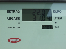 0,709 Euro pro Liter LPG 