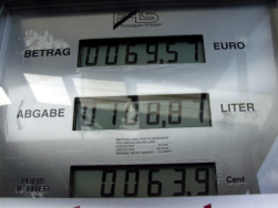 0,639 Euro pro Liter, September 2008