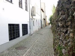 Ein Teil der historischen Stadtmauer
