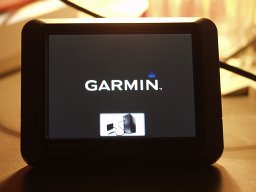 Statusmeldung des Garmin Nüvi 205