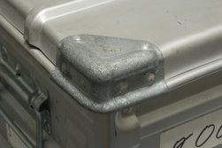 Stapelecke aus Aluguss