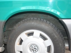 Radlauf hinten links