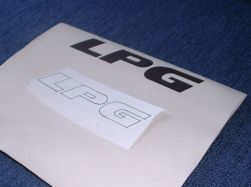 LPG-Schriftzug (erster Entwurf)