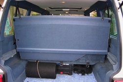 Hochgeklappte »Hutablage«