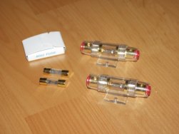 Sicherungshalter für AGU Glassicherungen