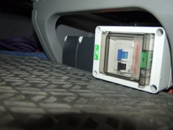Später nicht realisierte Idee des Sicherungskastens