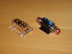 (Masse)Verteiler und Sicherungsautomat