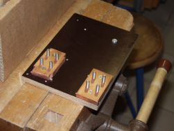 Montierte Kupfer-Verteilerblöcke mit Stehbolzen